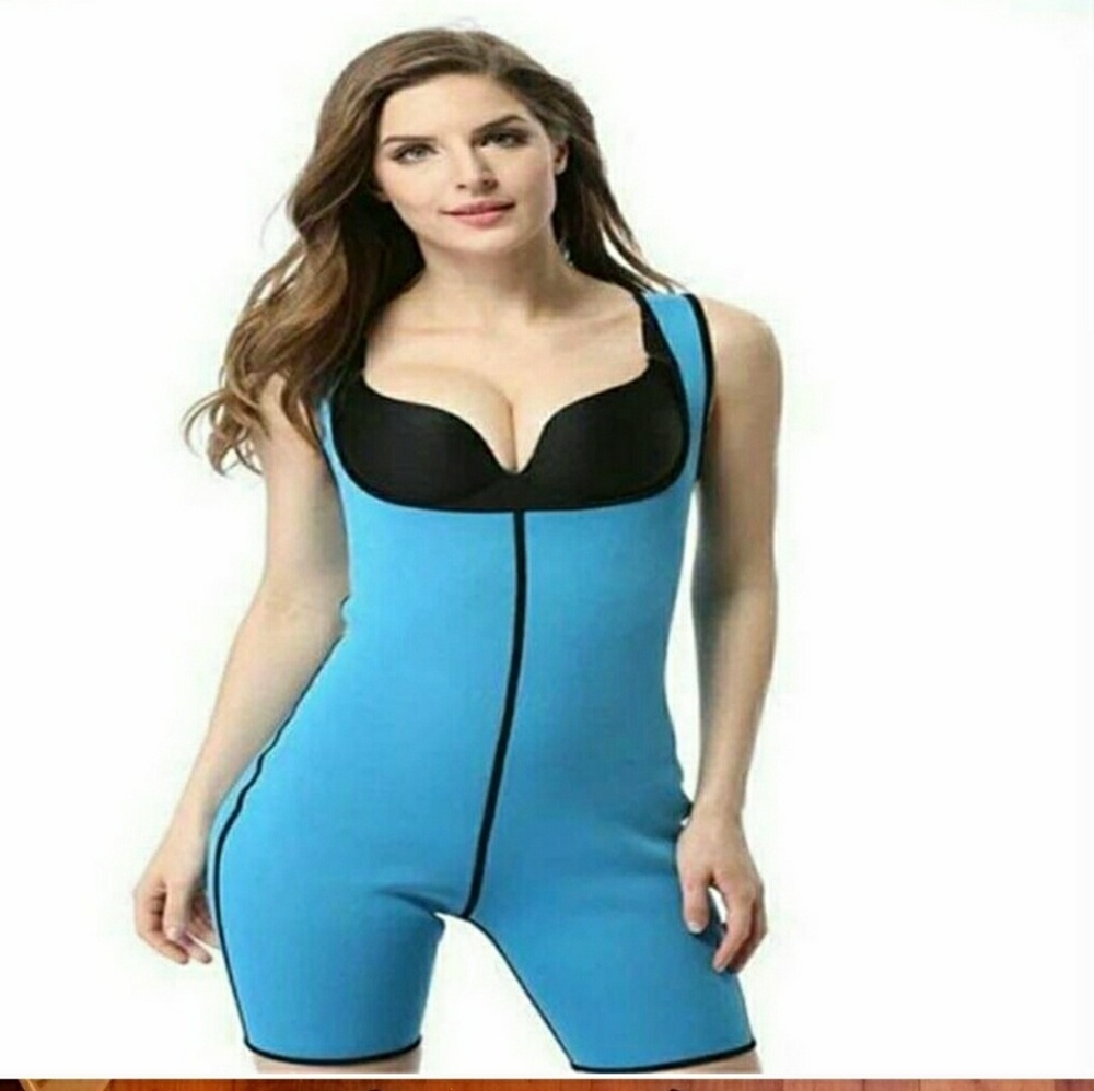 BLACK Waist Hip Trainer Tummy Cincher Corset Full - Picture 7 of 7
